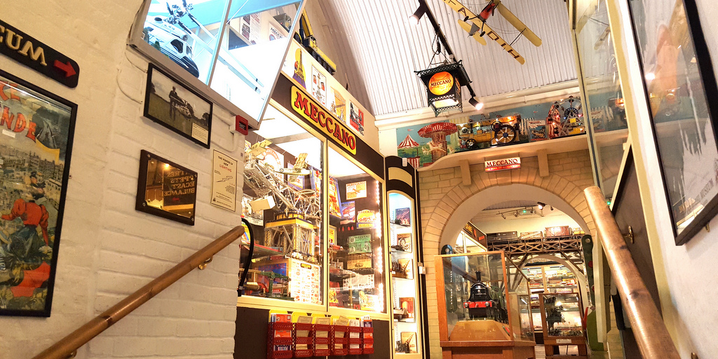 Interior of Brighton Toy museum