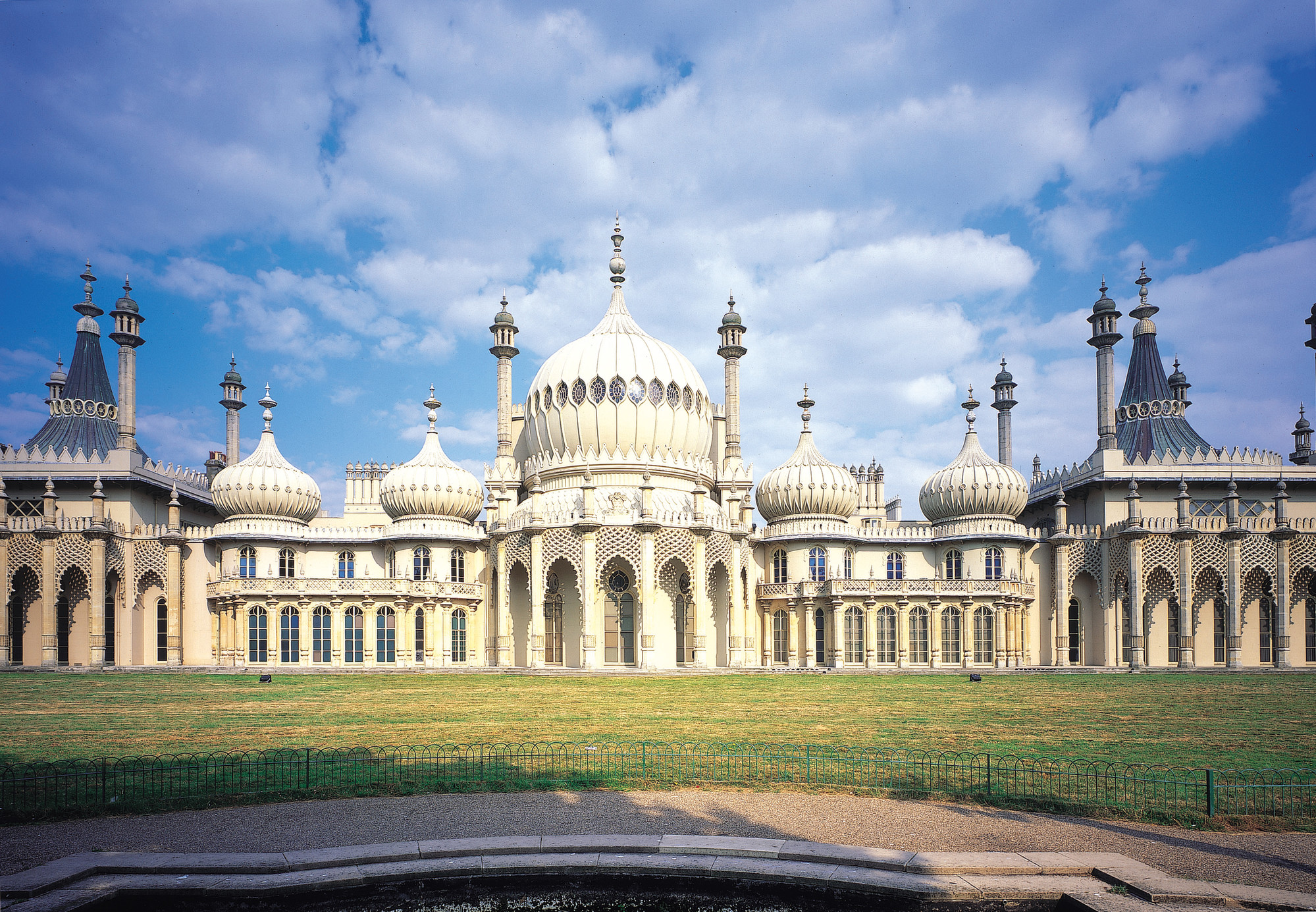 The Royal Pavilion from the front of the building