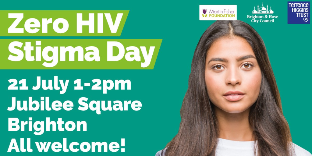 Zero HIV Stigma Day - Brighton & Hove Buses