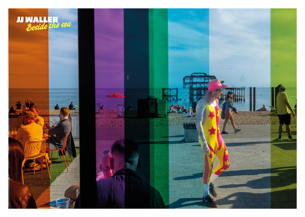 West Pier with a rainbow effect applied