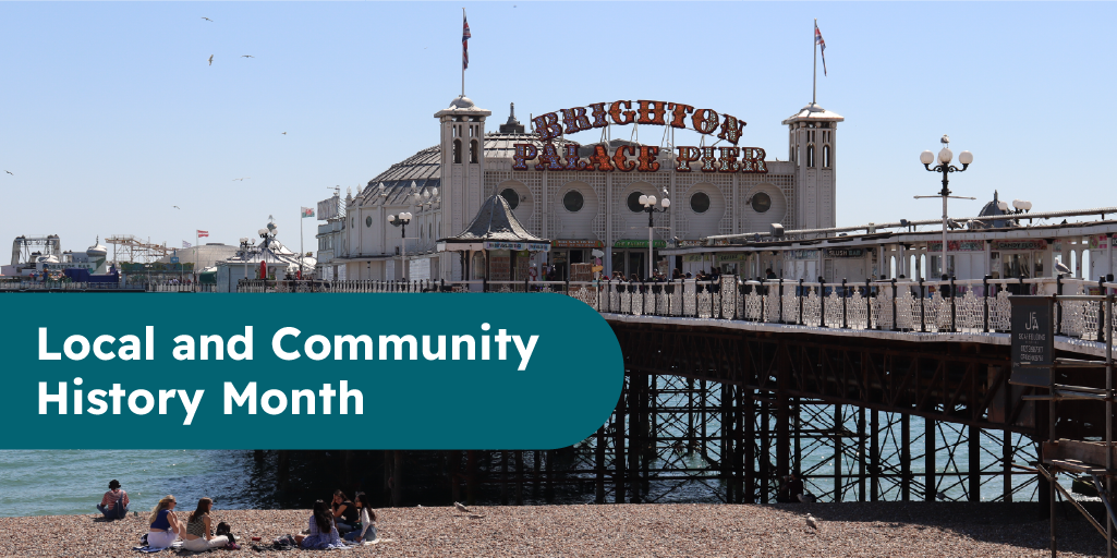 image of the palace pier on a sunny day
