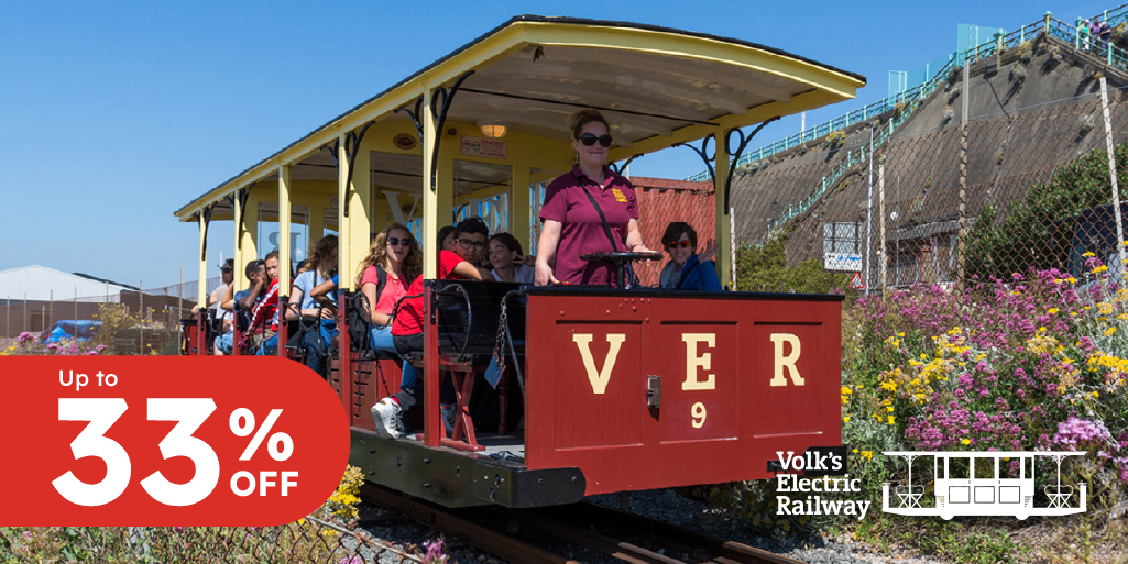 electric railway carriage full of passengers