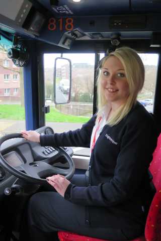 Rebecca's story - from trainee driver to Vice Chair of the Women Bus network - Brighton Buses